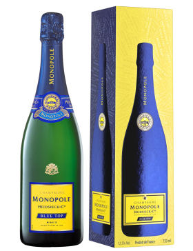 Heidsieck & Co Monopole Blue Top - Etui - Champagne AOC Heidsieck & Co Monopole