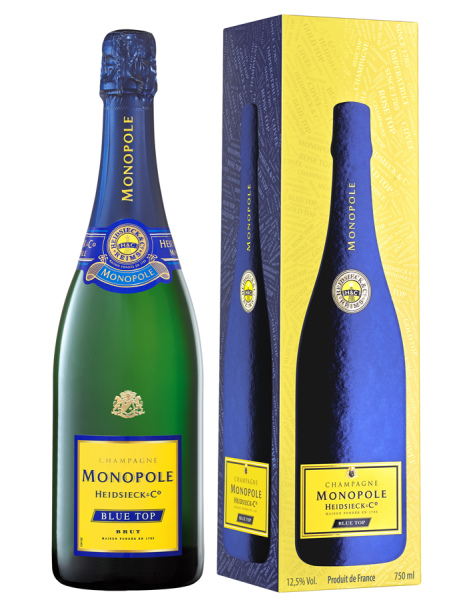 Heidsieck & Co Monopole Blue Top - Etui