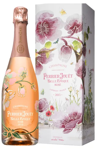 Champagne Perrier-Jouët Belle Epoque Rosé 2013 - Coffret Luxe Bois