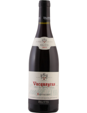 Maison Brotte - Domaine Bouvencourt - Rouge - 2018 - Vin Vacqueyras