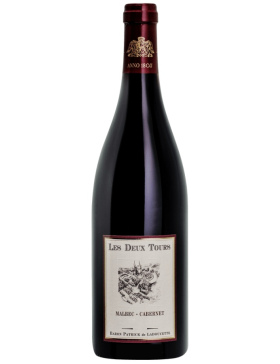 Baron de Ladoucette Touraine - Les Deux Tours - Malbec Cabernet - 2018 - Vin Touraine