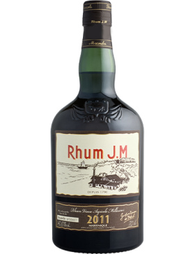 Rhum J.M Millésime 2011 - Brut de fût - Spiritueux Antilles