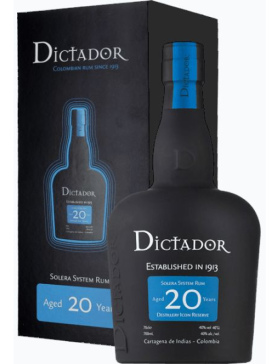 Dictador 20 Ans Rum - Spiritueux Amériques du Sud