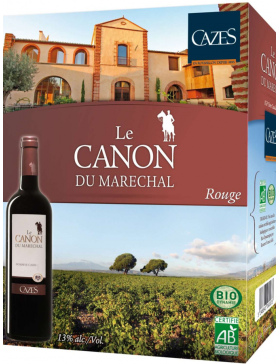 Domaine Cazes - Le Canon Du Maréchal - BIB - 5L - Rouge - Vin Côtes-Catalanes