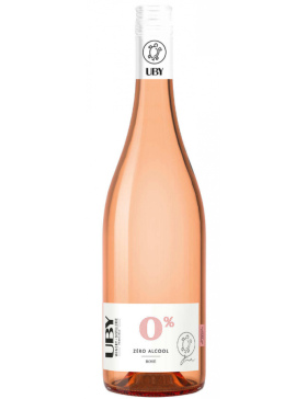 UBY sans alcool - Rosé Fruité - 0,0% - Vin Vins de France