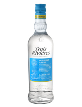 Trois Rivières Rhum Agricole Blanc 50% - Spiritueux Caraïbes