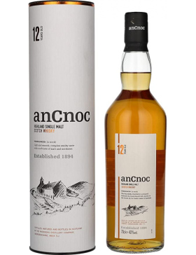 AnCnoc Black Hill Reserve 12 Ans - Scotch Whisky - 1L - Spiritueux Scotch Whisky / Highlands
