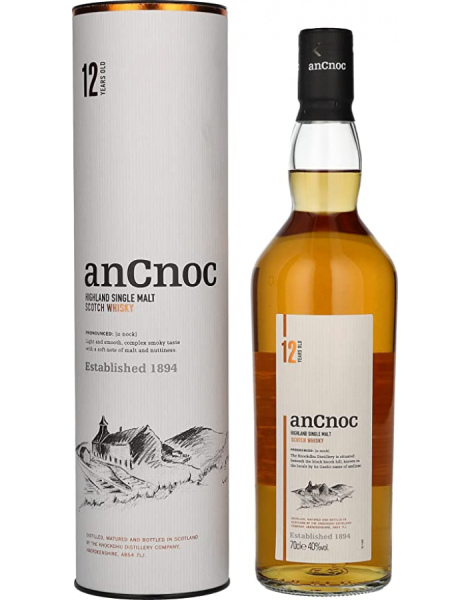 AnCnoc Black Hill Reserve 12 Ans - Scotch Whisky - 1L