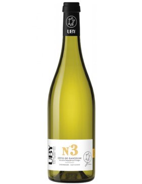 UBY Colombard Ugni n°3 - Blanc - 2022 - Vin Côtes de Gascogne IGP