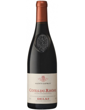 Delas Frères - Côtes du Rhône - Rouge - Saint-Esprit - 2021 - Vin Côtes-Du-Rhône