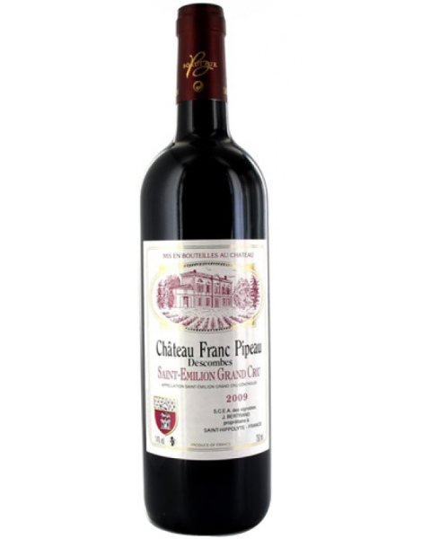 Château Franc Pipeau Saint Emilion Grand Cru 2019