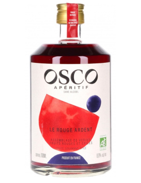 Osco - Le Rouge Ardent - BIO - Sans Alcool - Spiritueux