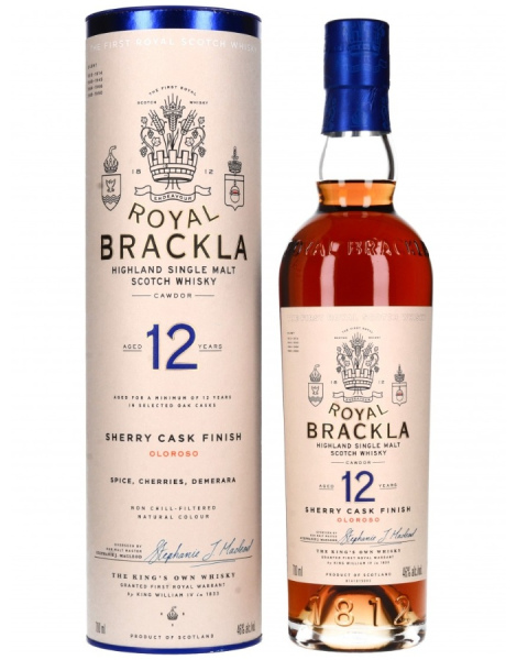 Royal Brackla - 12 Ans Scotch Whisky - Canister 