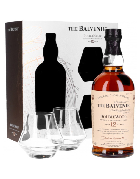 The Balvenie Double Wood 12 ans - Coffret 2 Verres