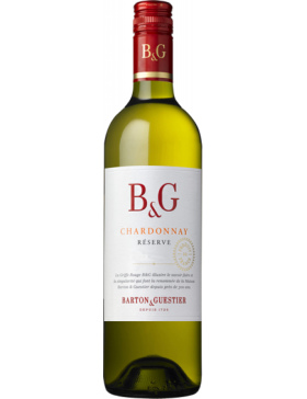 Barton & Guestier - Chardonnay Réserve - Blanc - 2022 - Vin Pays-d'Oc
