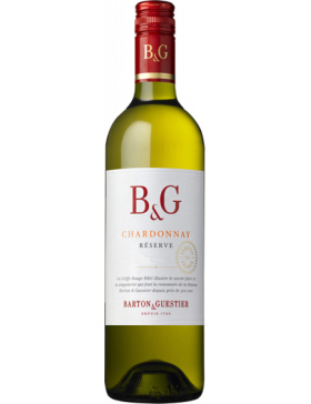 Barton & Guestier - Chardonnay Réserve - Blanc - 2023 - Vin Pays-d'Oc