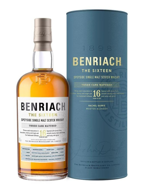 Benriach - The Sixteen Scotch Whisky - 16 Ans - Canister
