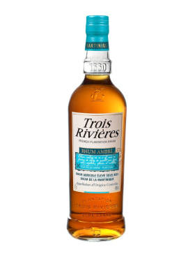 Trois Rivières - Rhum Agricole Ambré - 40% - Spiritueux Antilles