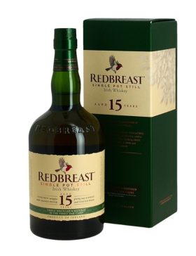 Redbreast - 15 Ans - Single Pot Still - 46% - Spiritueux Irish Whisky