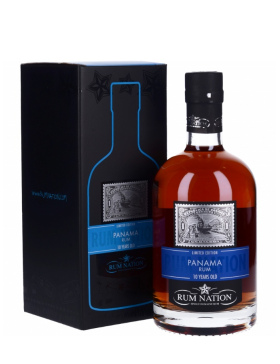 Rum Nation Panama - 10 ans - 40% - Spiritueux Amériques du Sud