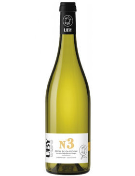 UBY N°3 - Colombard - Sauvignon - Blanc - 2023 - Vin Côtes de Gascogne IGP