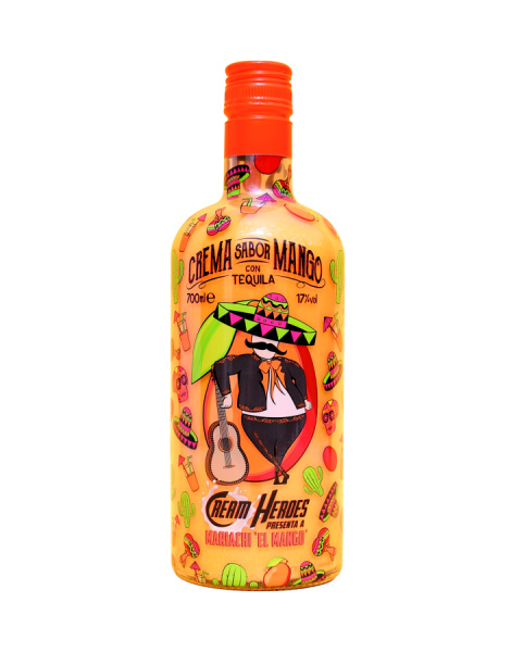 Cream Heroes - Crème de Tequila à la Mangue - Mariachi El Mango - 17%