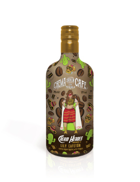 Cream Heroes - Crème de Tequila au Café - Lily Cafeton - 17% - Spiritueux