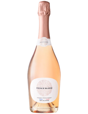 French Bloom - Effervescent Bio - Rosé - sans alcool - 0,0% - Vin Vins de France